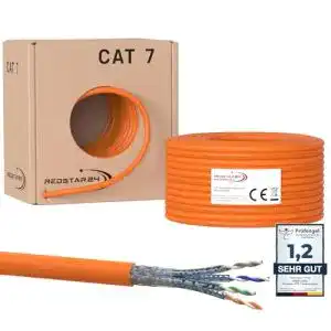 Netzwerk Verlegekabel RedStar24 CAT 7 50m