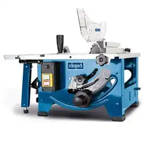Scheppach Tischkreissäge HS80 mit 1200W und 210mm Sägeblatt