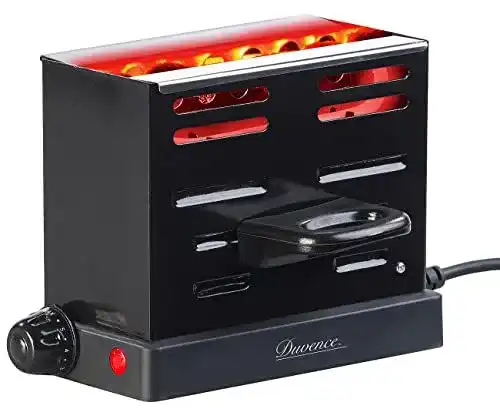 Kohleanzünder Duvence für Shishas, 800 Watt, 5 Heizstufen