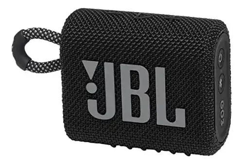 Tragbarer Lautsprecher JBL GO 3 Bluetooth Box in Schwarz