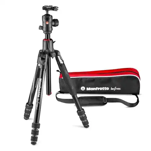 Manfrotto Befree GT XPRO Aluminium Kamerastativ mit Kugelkopf und Twist Lock