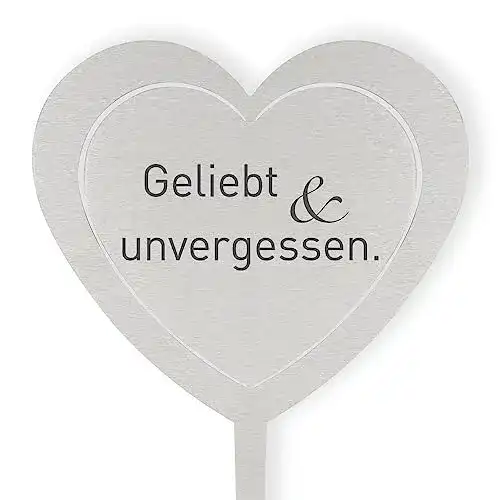 Grabschmuck Fritz Cox DOLORINO Herz Grabstecker