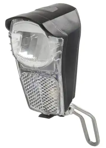 Fahrradlampe Anlun Unisex-Adult mit LED-Scheinwerfer und Batterie