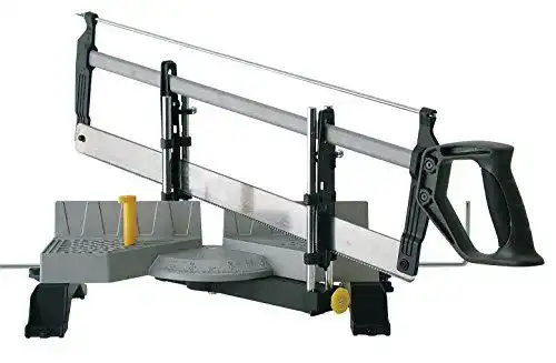 Gehrungssäge Stanley automatische Gehrungslade aus Metall mit Säge