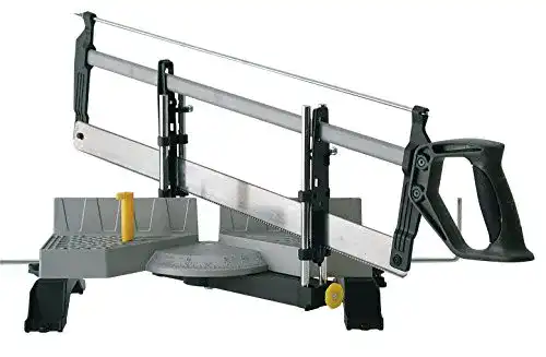Gehrungssäge Stanley automatische Gehrungslade aus Metall mit Säge