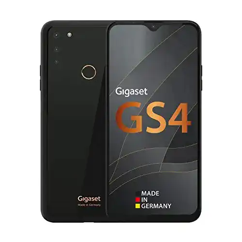 Gigaset GS4 Smartphone mit Wechselakku und 6,3 Zoll Display