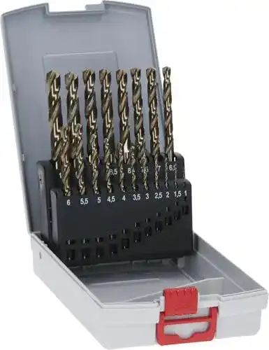Edelstahlbohrer Set von Bosch Professional 19-teilig für Metallbearbeitung