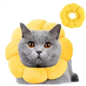 Halskrause für Katzen Wishstar Größe S – Leckschutz und Komfort