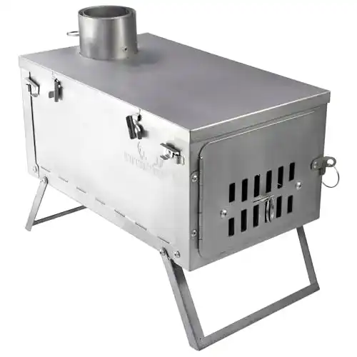 Winnerwell Fastfold Titanium Zeltofen für Outdoor-Aktivitäten