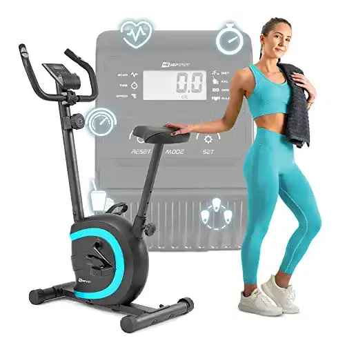Heimtrainer Hop-Sport HS-015H Kompaktes Fitnessbike für Zuhause