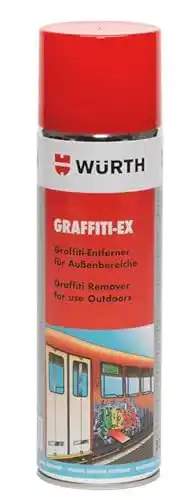 Graffiti-Entferner Würth Graffiti-EX für Außenbereich, 500 ml