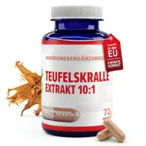 Teufelskralle-Kapseln Hepatica mit 10:1 Extrakt