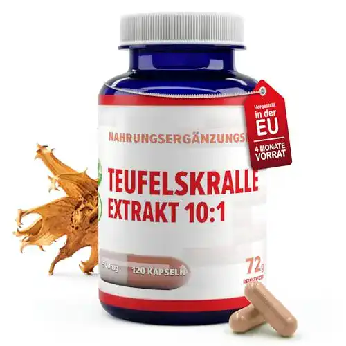 Teufelskralle-Kapseln Hepatica mit 10:1 Extrakt