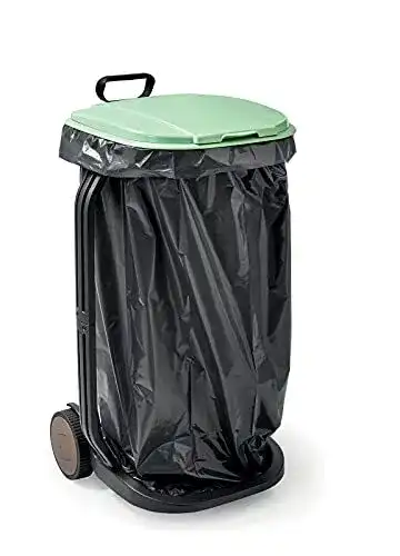 Müllsackständer aus recyceltem Kunststoff für Gartenabfälle