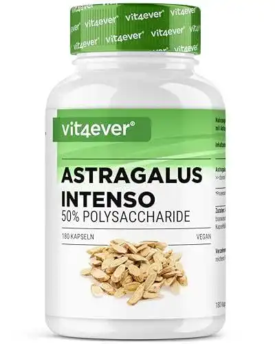 Astragalus Kapseln mit 1400 mg hochdosiertem Extrakt – 180 Kapseln