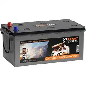 AGM-Batterie 280Ah 12V C100 für zyklische Anwendungen