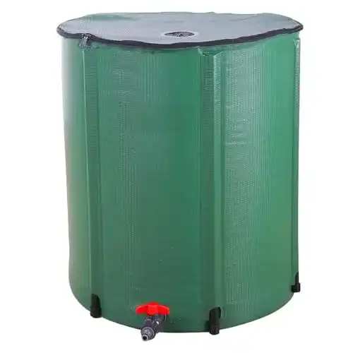 200 Liter Faltbare Regentonne von LEADZM, Tragbarer Wasserauffangbehälter