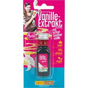 Vanilleextrakt Decocino 20 ml – Natürliches Aroma aus Bourbon-Vanille