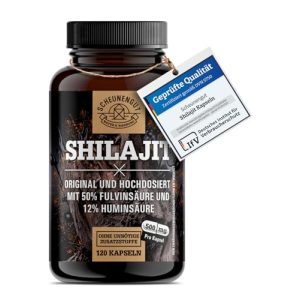 Mumijo Shilajit Original Kapseln – 120 Höchstdosierte Kapseln
