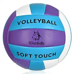 Wuzfully Beachvolleyball für Indoor und Outdoor – Größe 5, leicht und soft