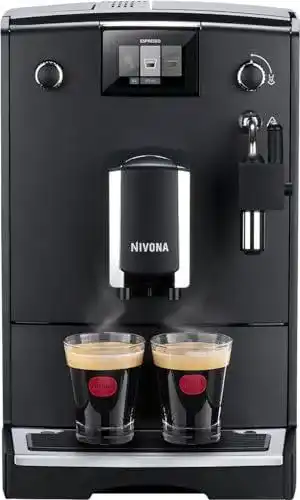 Nivona Kaffeevollautomat NICR 550 in mattschwarz/chrom