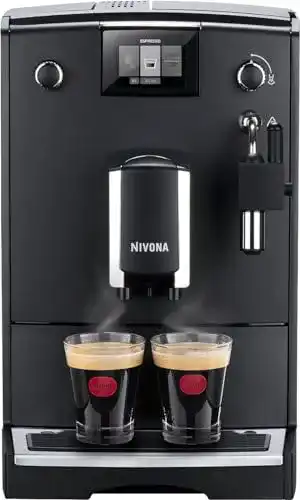 Nivona Kaffeevollautomat NICR 550 in mattschwarz/chrom