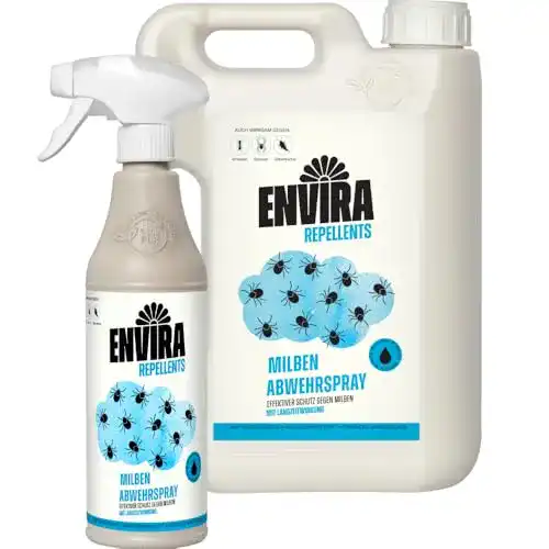 Milbenspray Envira Anti Milben-Spray 500 ml und 2 Liter