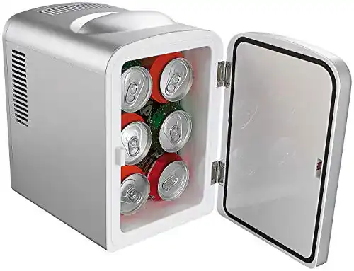 Mini Kühlschrank von Rosenstein & Söhne für Unterwegs