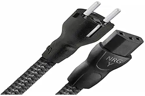 Hifi-Netzkabel Audioquest NRG-Y3 1m mit Kaltgerätestecker C13