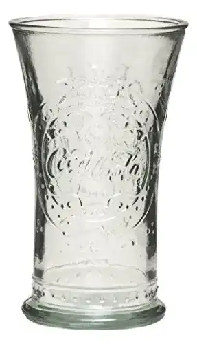 Cola Glas Excelsa Coca Cola Becher Vintage CL 30 aus Glas transparent