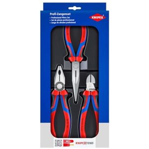 Knipex Zangen-Set Montage-Paket, 3-teilig, 160 bis 200 mm