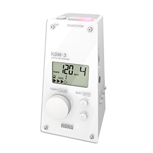 KORG KDM-3 Metronom in Weiß, vielseitig einsetzbar