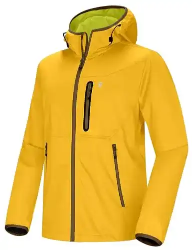 Softshelljacke Herren von Little Donkey Andy für Outdoor-Aktivitäten
