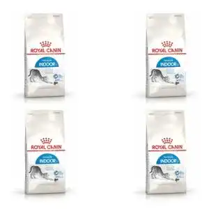 Royal Canin Indoor 27 Trockenfutter für Katzen 4er Pack 4 x 400 g