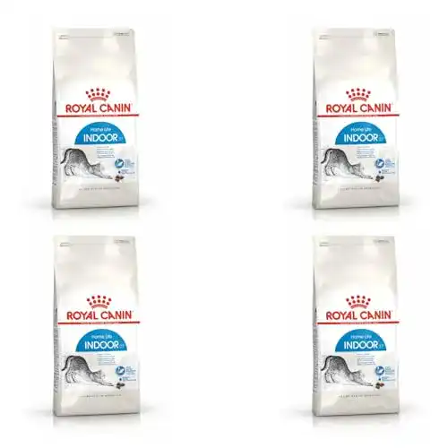 Royal Canin Indoor 27 Trockenfutter für Katzen 4er Pack 4 x 400 g