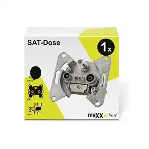 Antennendose maxx.onLine 3-Loch SAT-Dose 0,52400 MHz
