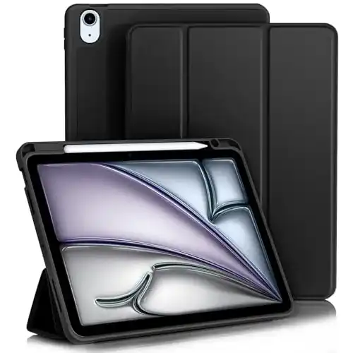 Vobafe Hülle für iPad Air 4 und 5 (2020/2022) – Trifold Ständer und Stifthalter
