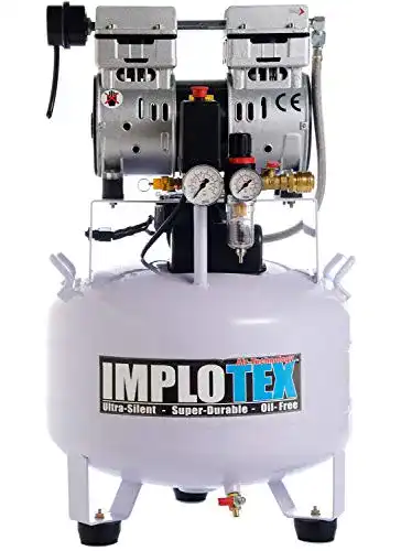 Airbrush-Kompressor Implotex 850W Silent Flüsterkompressor