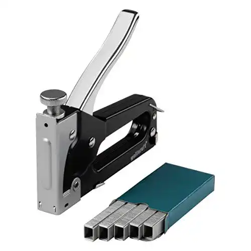 wolfcraft Tacocraft 5 Handtacker Set 7088000 mit 1000 Klammern