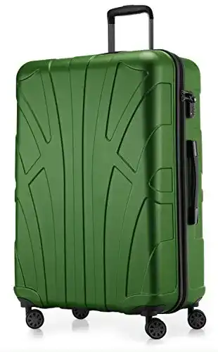 Suitline Koffer 100 Liter Hartschalen-Trolley für Reisen