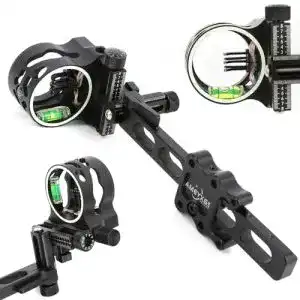 Compoundbogen Visier Milaem 5 Pin Bogen Sights 0,019 Zoll