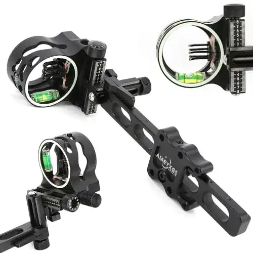 Compoundbogen Visier Milaem 5 Pin Bogen Sights 0,019 Zoll