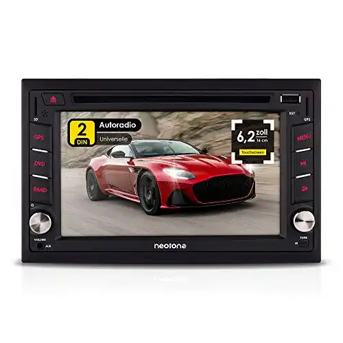 Autoradio mit Navigation Neotone NDX-300W und Europakarten