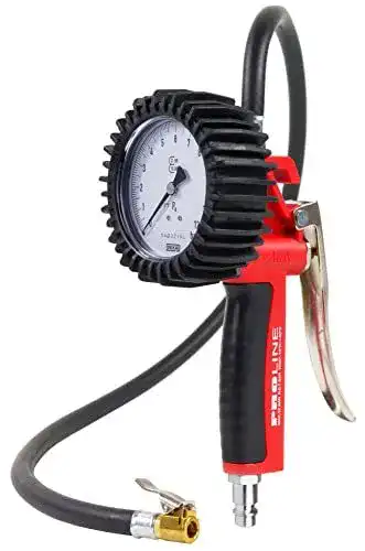 Reifenfüller GAV Messgerät mit WIKA 80mm Manometer (Geeicht)