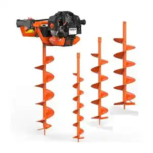 Erdbohrer Fuxtec FX-EB152 mit 3 PS und 3 Bohraufsätzen