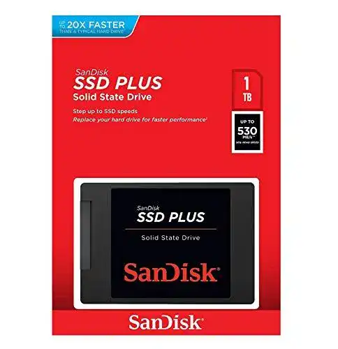 Sandisk SSD Plus 1TB SATA III 2.5 Zoll interne SSD