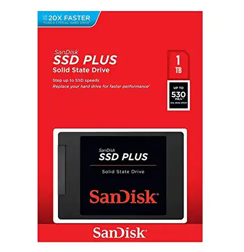 Sandisk SSD Plus 1TB SATA III 2.5 Zoll interne SSD