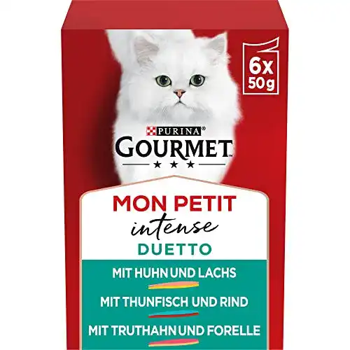 Katzennassfutter Purina Gourmet Mon Petit Duetto Intense