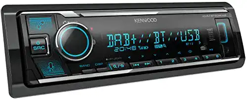 DAB Autoradio Kenwood KMM-BT508DAB mit USB und Bluetooth