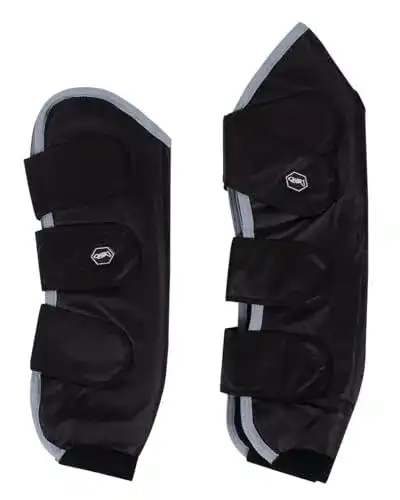 Transportgamasche QHP 4er Set aus Ripstopmaterial in Schwarz
